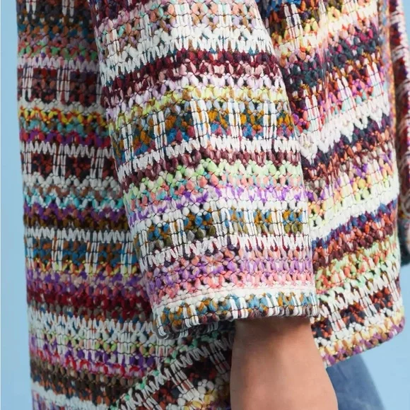 Multicolor Women's Knit Cardigan - Picture 4 of 7